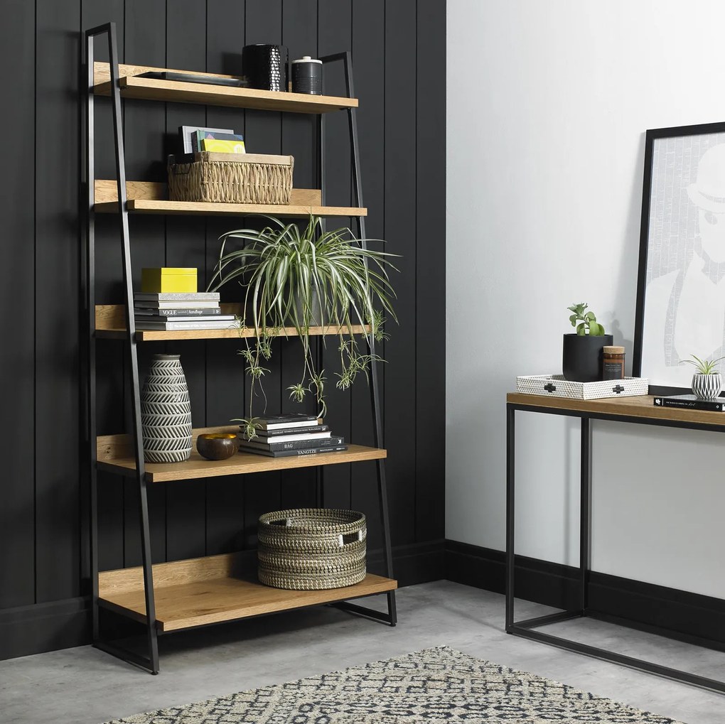 Loftowy regał typu drabinka Indus 29-5