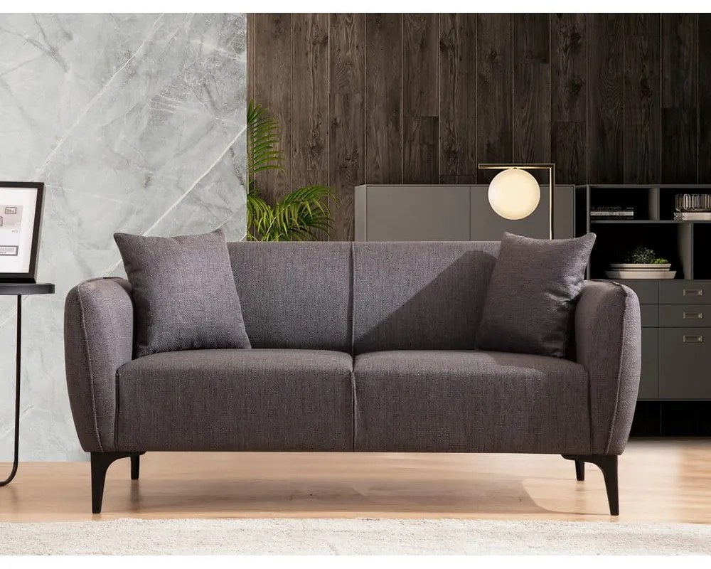 Ciemnoszara sofa Belissimo – Balcab Home