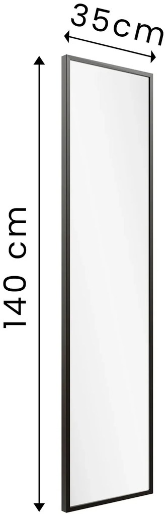 Modułowy lustrzany panel 35x140 P5-R42