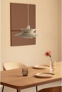 Lampa Sufitowa Wisząca Z Żelaza Alicia Kremowa - Sklum