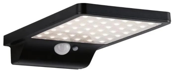 Paulmann 95393-LED/4W IP44 Ściemnialna lampa solarna z czujnikiem SOLVEIG 3,7V