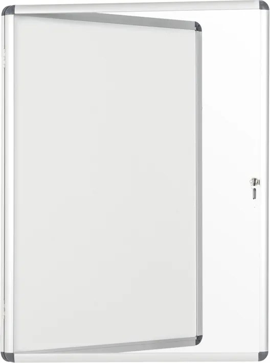 Gablota z białą magnetyczną powierzchnią, 720 x 980 mm