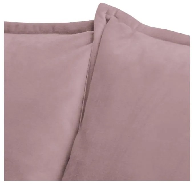 Lawendowa aksamitna sofa 138 cm Juli – Ropez