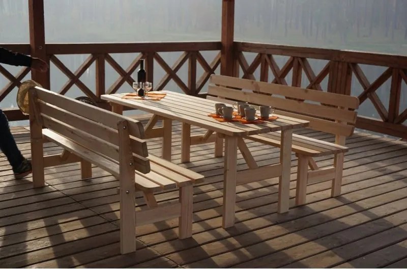 Ławka ogrodowa VIKING - 180 cm