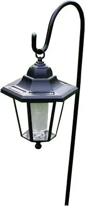 Lampa solarna dekoracyjna ogrodowa, mini latarnia LED