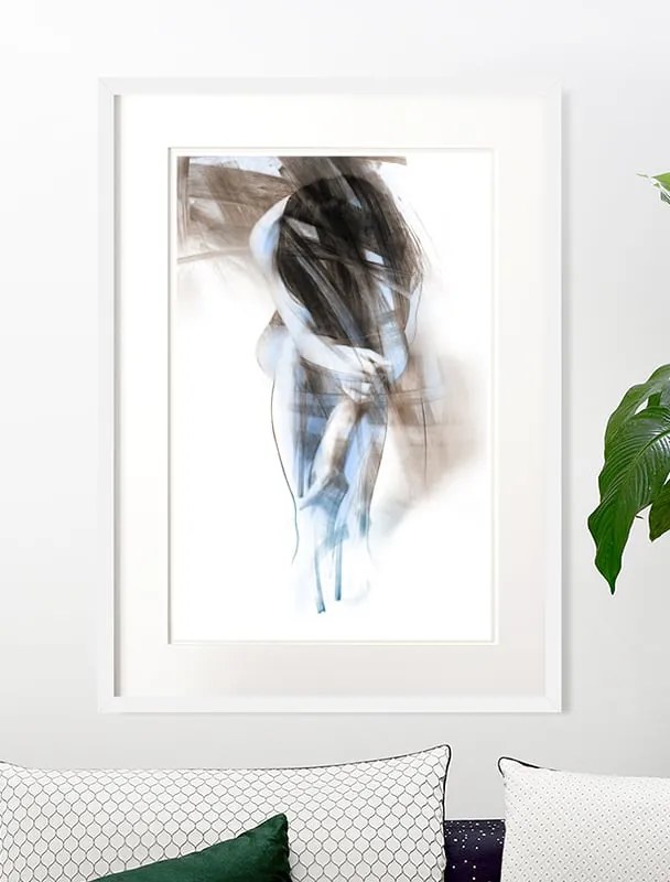 Obraz Akt 3, Seria Niebieska