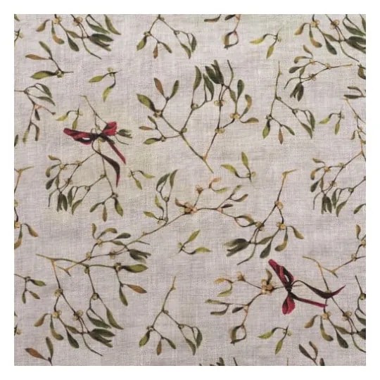 Poszewka na poduszkę ze świątecznym motywem 40x40 cm – Linen Tales