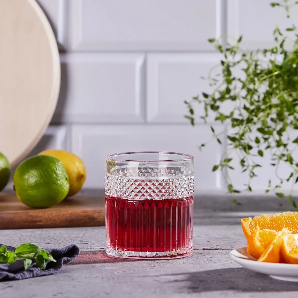 Altom Zestaw niskich szklanek Greta 330 ml, 6 szt., S