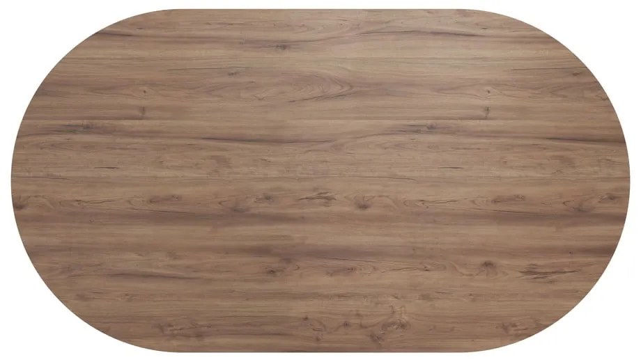 Stół z blatem w dekorze orzecha 100x180 cm Lago – TemaHome