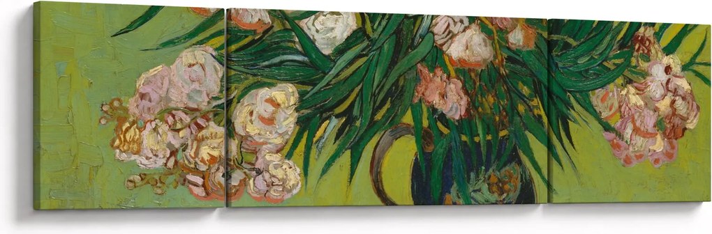 Obraz - Vincent van Gogh, Oleanders, reprodukcje (170x50 cm)