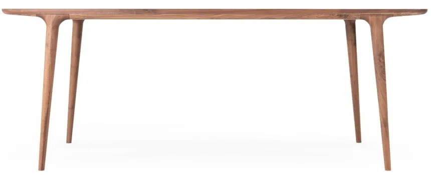 Stół z drewna orzechowego 90x200 cm Fawn – Gazzda