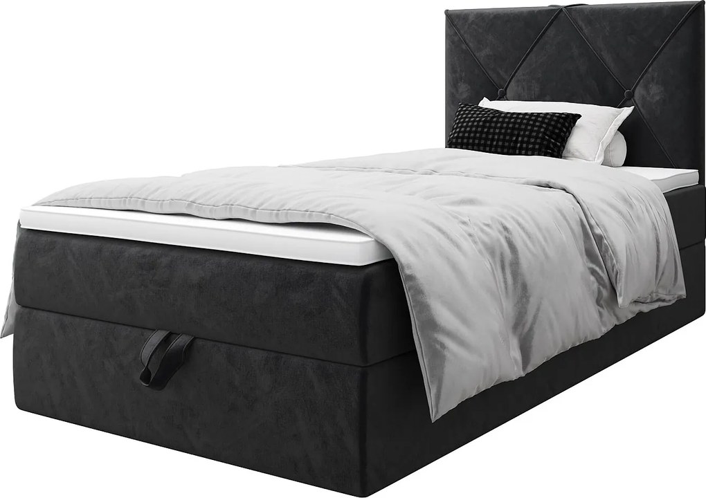 Łóżko kontynentalne ALTEA 120x200 Monolith 97