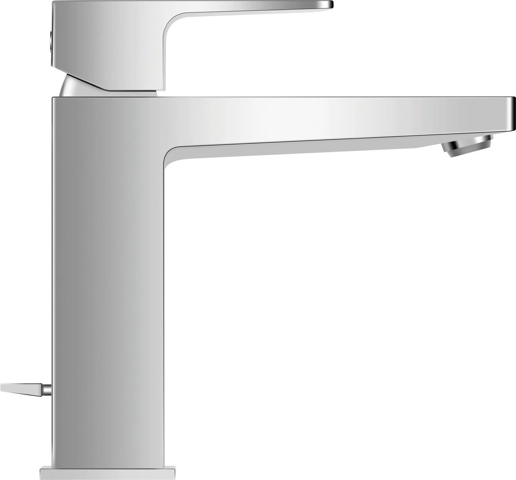 Duravit Manhattan jednouchwytowa bateria umywalkowa M MinusFlowChrom połysk – Do wyboru bateria z cięgłem lub bez