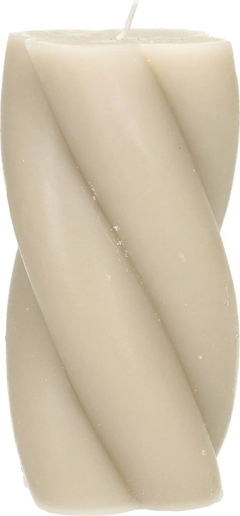 Świeca Camila 14cm beige