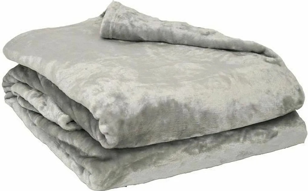 Kołdra z Mikroflaneli 180x220 cm Perłowa Miękka i Lekka