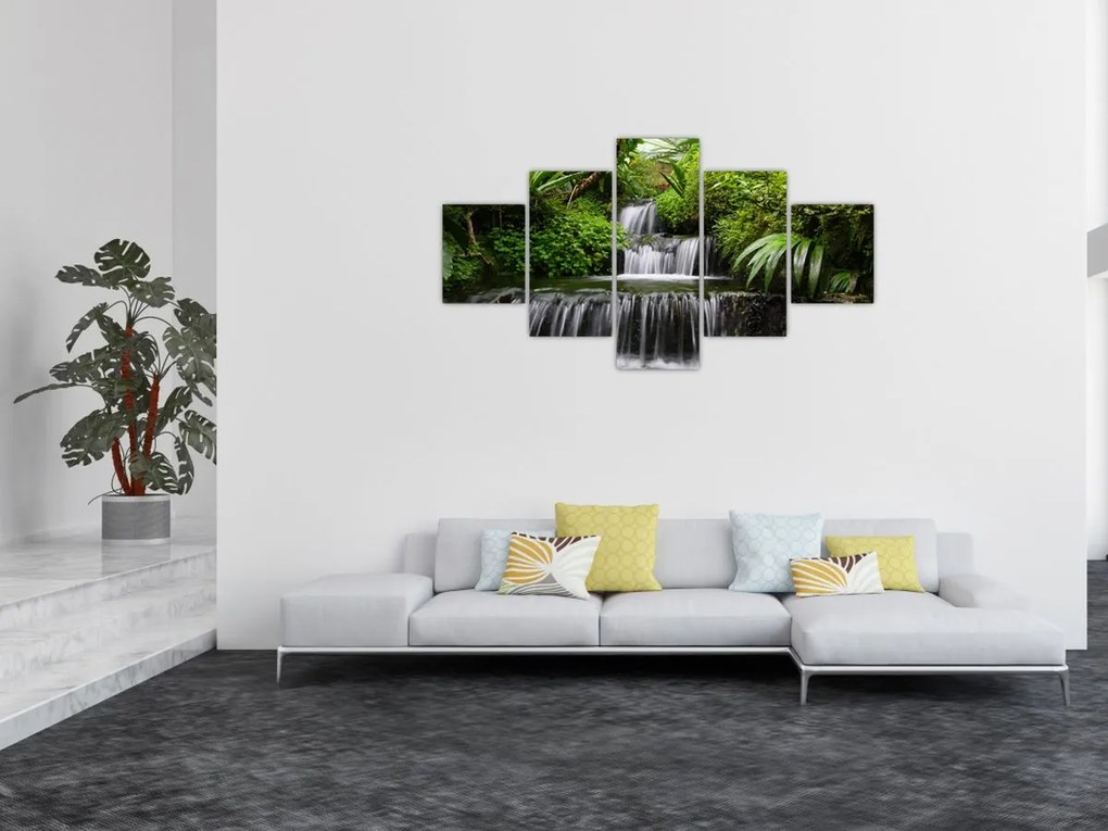 Obraz - Wodospady (125x70 cm)