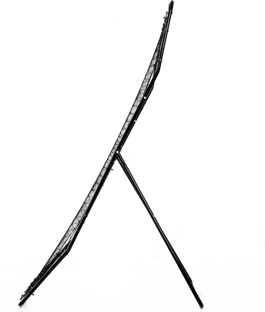 HOMCOM Odbijacz Baseballowy z Wieloletnią Wytrzymałością, Metalowa Rama, Zielona Strefa Trafienia, 174W x 123S x 90G cm