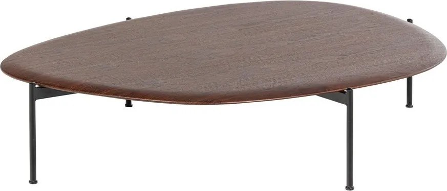 Stolik w ciemnym naturalnym kolorze 97x121 cm Kota – WOOOD