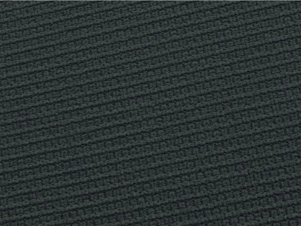 Czarna rozkładana/ze schowkiem sofa 265 cm Ezechiel – Bobochic Paris