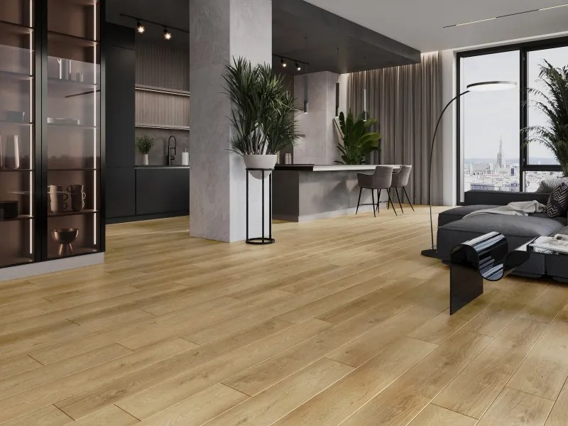 Mexen Sunset Hills panele winylowe 1240 x 182 mm SPC 6,5 mm, podkład IXPE 1,5 mm, 4 V-Fuga, Dąb - F1037-1240-182-505-4V1-01