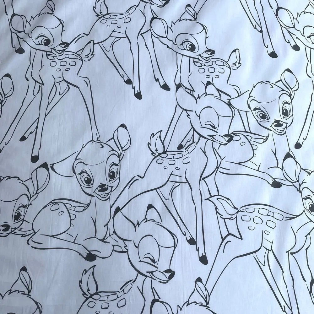Bawełniana pościel dziecięca do łóżeczka 100x135 cm Bambi – Jerry Fabrics