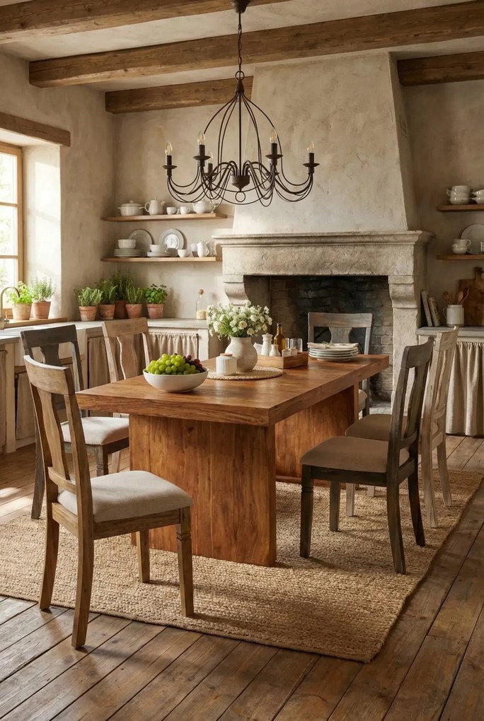 Duży stół drewniany palisander R3-S60