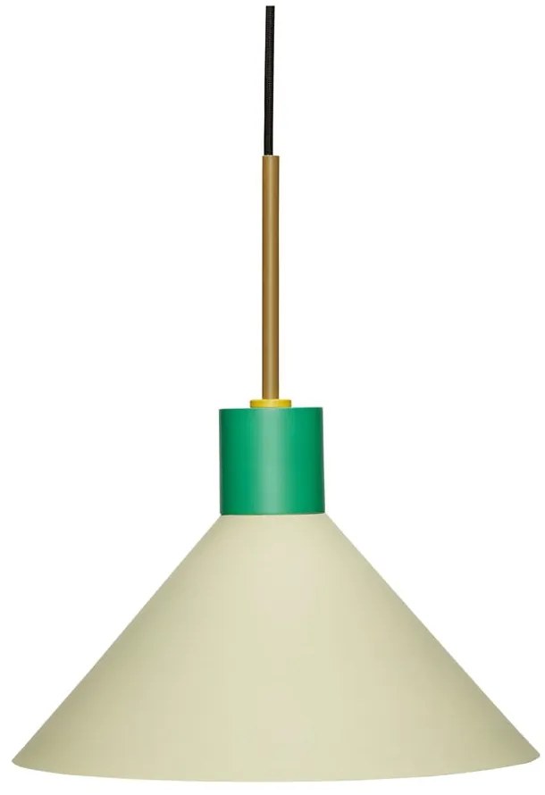Beżowa lampa wisząca ø 35 cm Crayon – Hübsch