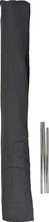 Pokrowiec ochronny na parasole do 3 m,  szary