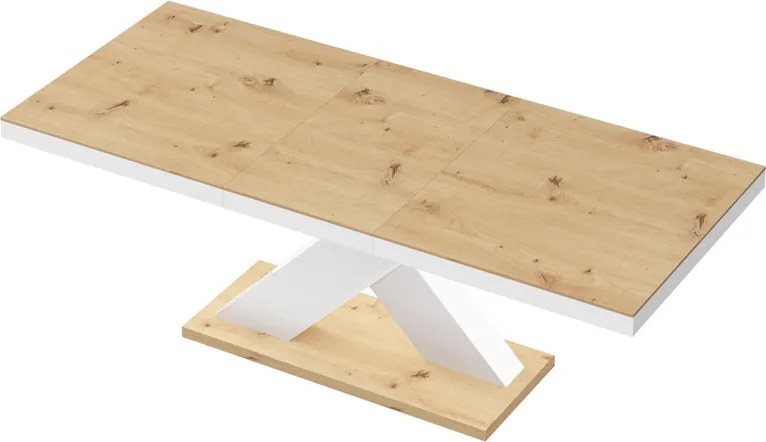 Stół do jadalni z dębowym blatem Xenon Hubertus