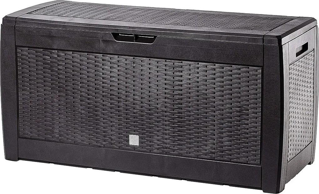 KADAX Skrzynia ogrodowa Weria 310L, ciemny brąz