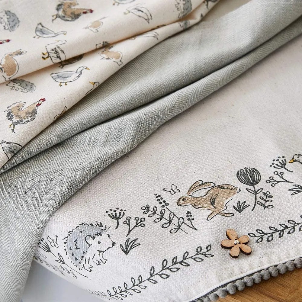 Bawełniane ścierki zestaw 3 szt. 45x65 cm Country Animals – Cooksmart ®