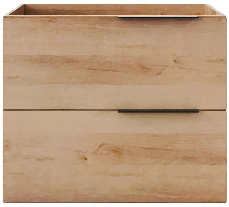 Szafka łazienkowa wisząca   - Jasny naturalny kolor - 60 cm - NISAYA