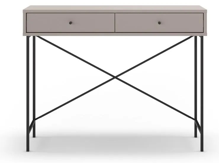 Szarobeżowa konsola 35x110 cm Titan – Marckeric