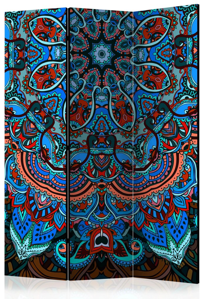 Parawan akustyczny Orient 135x172 cm 3-częściowy wielokolorowy ARTGEIST B