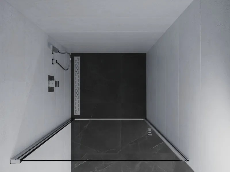 Mexen Pretoria drzwi prysznicowe uchylne 100 cm, transparent, chrom - 852-100-000-01-00