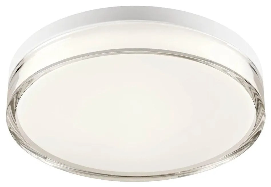 Redo 01-3732 - LED Plafon FRISBI LED/18W/230V 3000/4000K IP44 biały