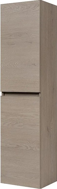 Szafka łazienkowa, kolor: jasny dąb, 35 x 136 x 27 cm