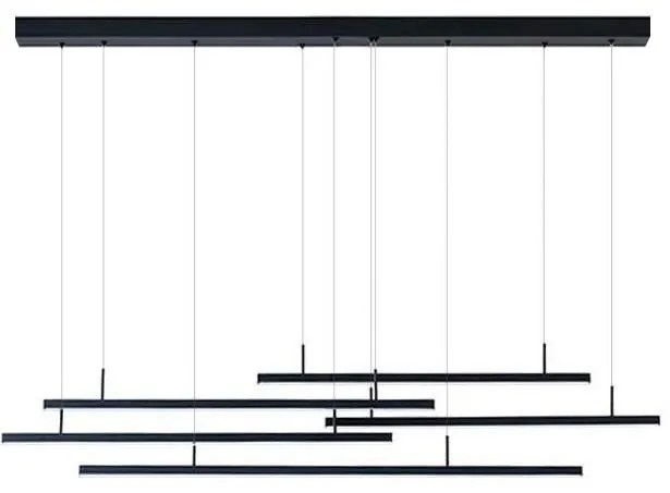 Azzardo AZ3184 - LED Ściemnialny żyrandol na lince MERLO LED/49W/230V