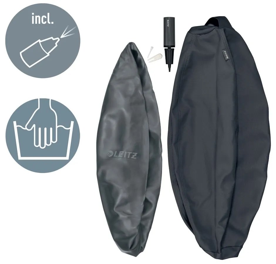 Ergonomiczna piłka do siedzenia z obciążnikami ø 75 cm Ergo – Leitz