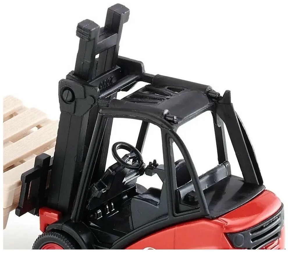 Bruder 2511 Wózek widłowy Linde z 2 paletami, 1:16, 29 x 22 x 9 cm