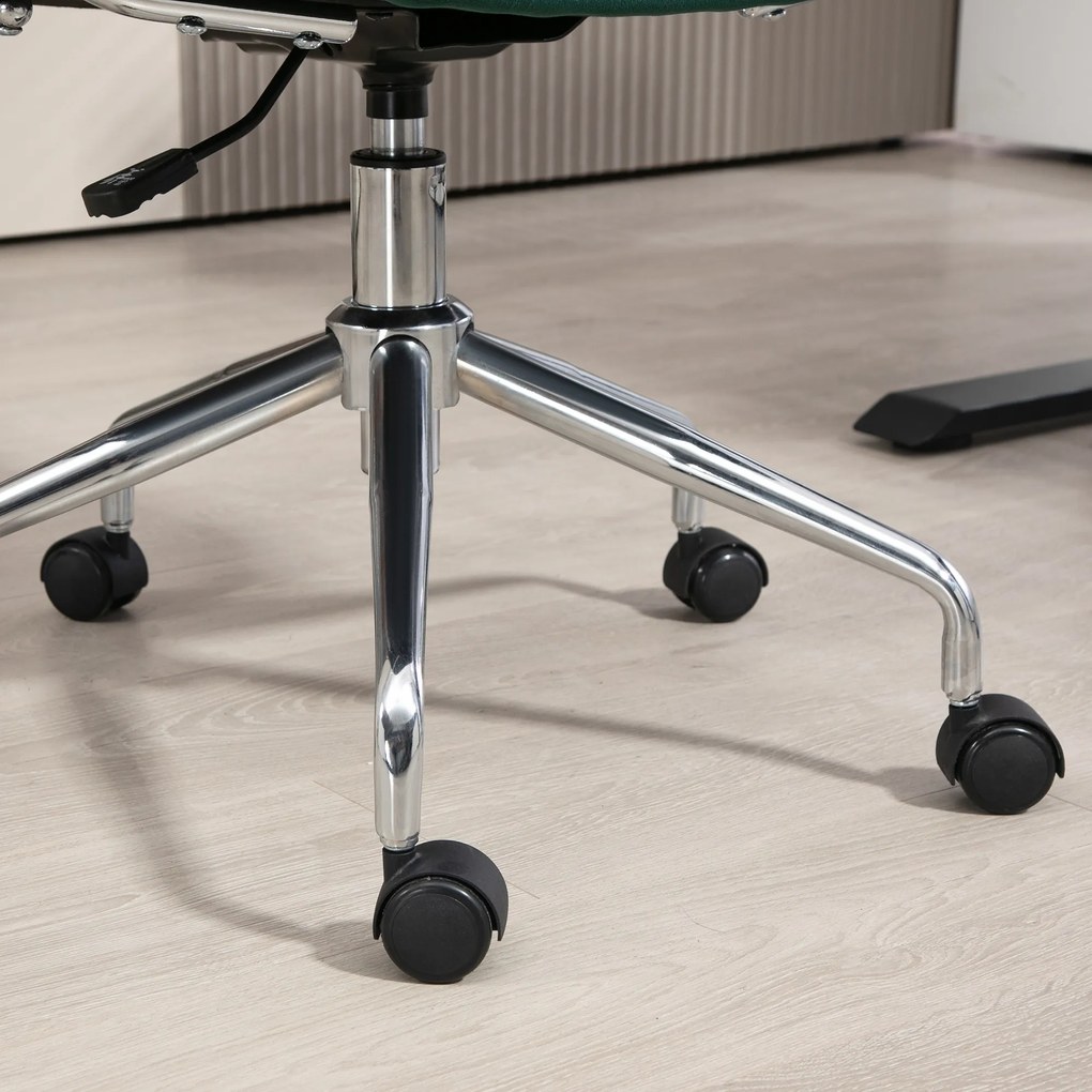 Vinsetto Krzesło Biurowe z Funkcją Masażu i Ogrzewania Ergonomiczne 66x67x110-118cm Kremowe | Aosom PL