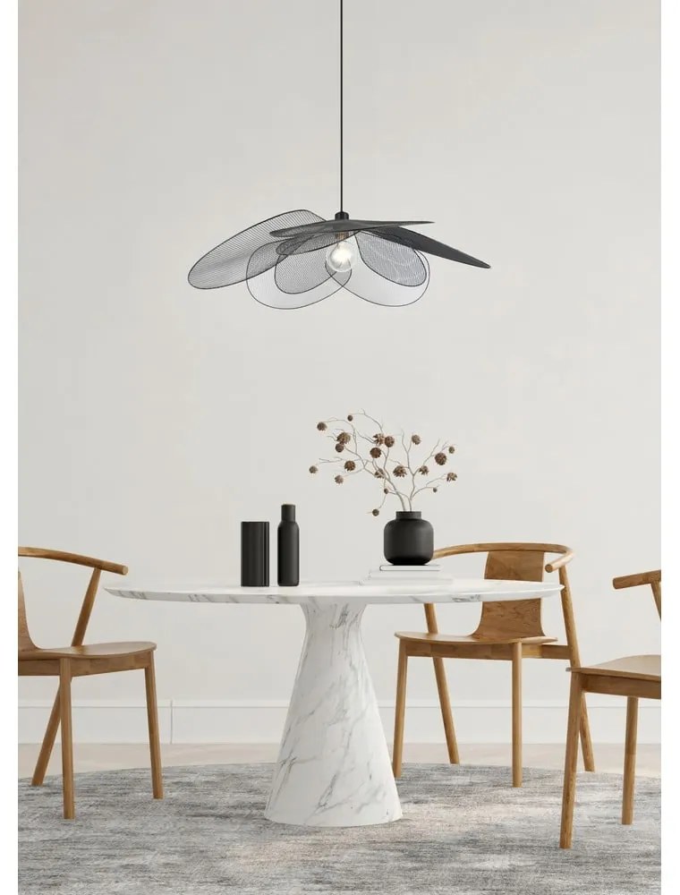 Lampa wisząca w kolorze matowej czerni ø 87 cm Fleure – Trio
