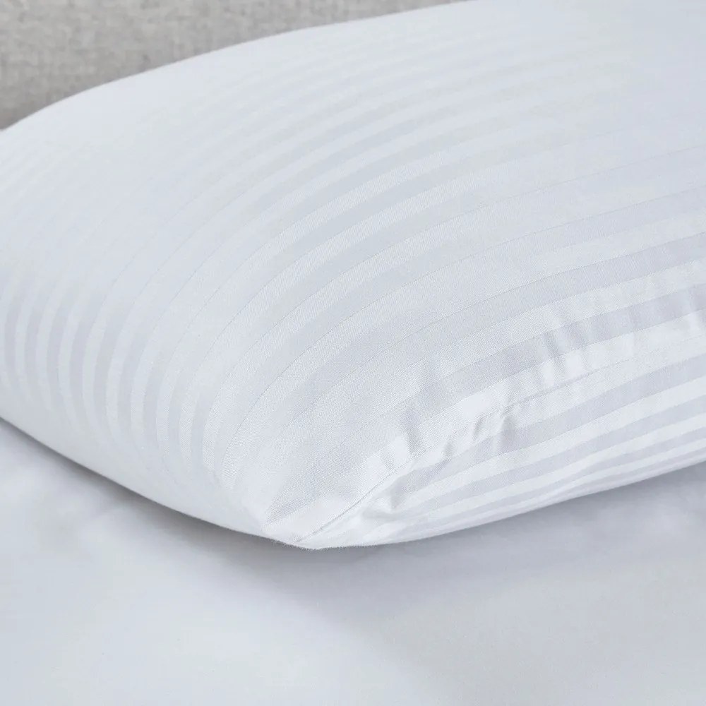Poduszka 2 szt. 48x74 cm Hotel Satin Stripe – Catherine Lansfield