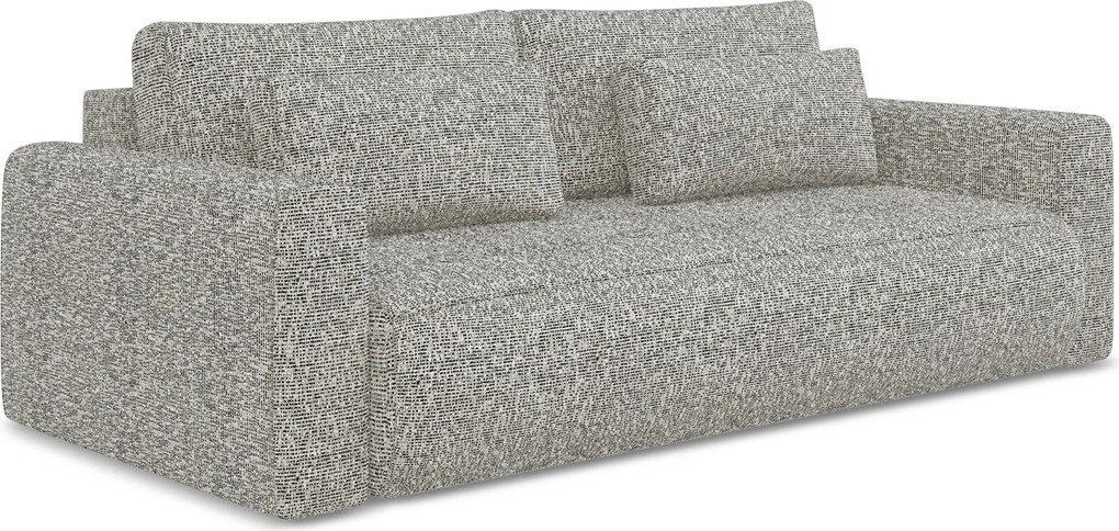 Sofa 3-osobowa z funkcją spania Kapua 155x200 cm, tkanina struktura