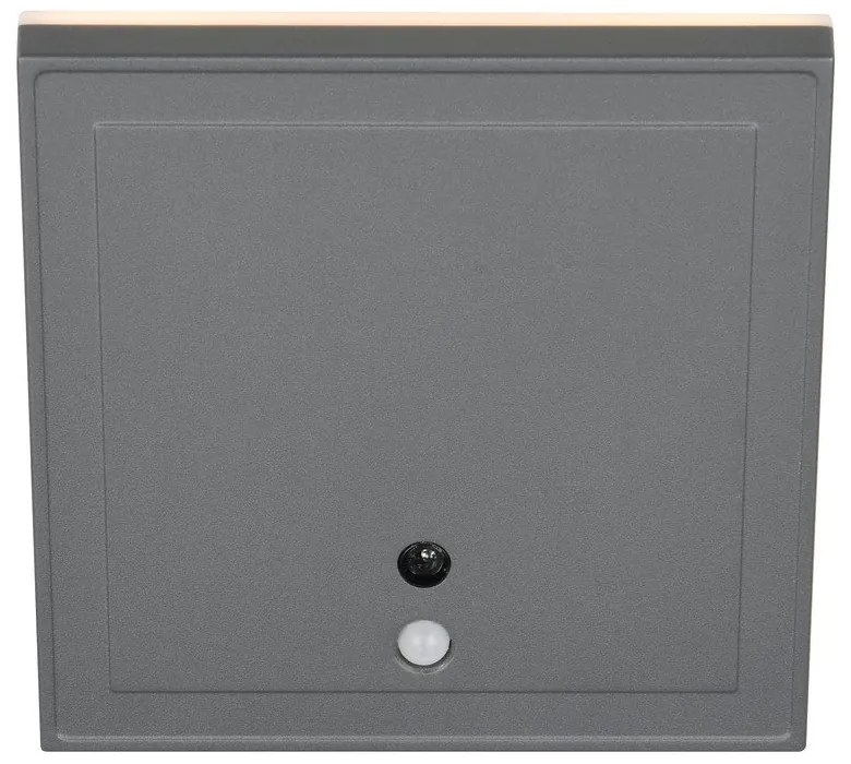 Zewnętrzna lampa ścienna LED (wysokość 14 cm) Fortaleza – Trio