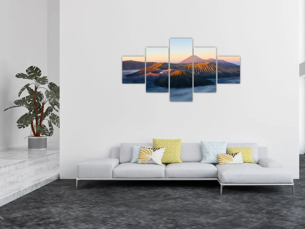 Obraz góry Bromo w Indonezji (125x70 cm)