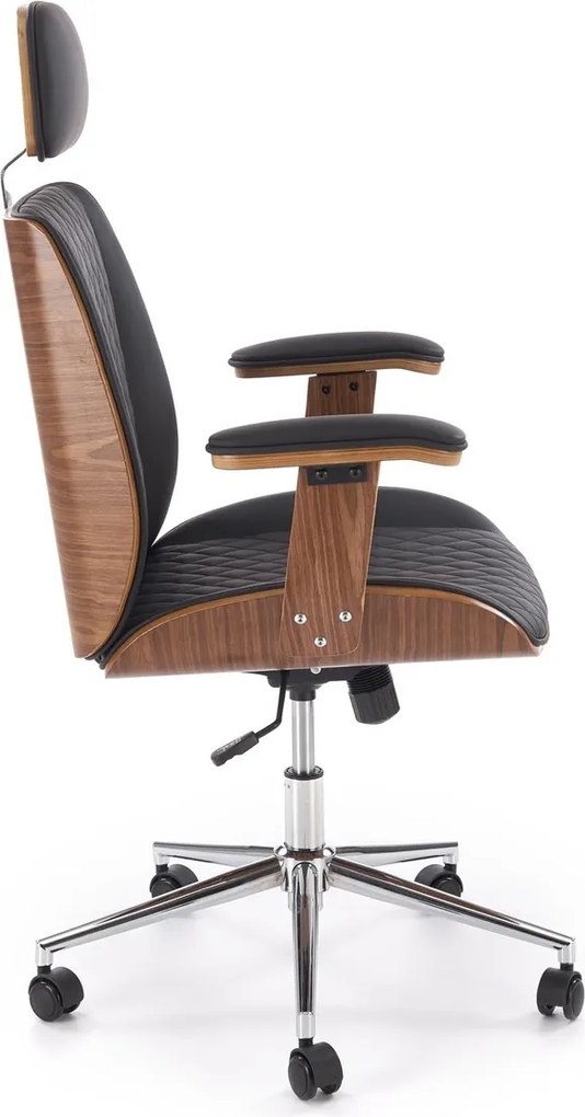Fotel biurowy z oparciem ze sklejki Timber Halmar