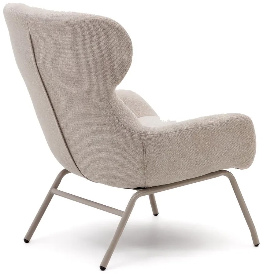 Beżowy fotel Belina – Kave Home