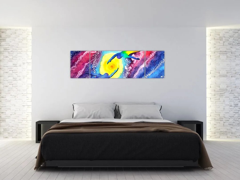 Obraz - Dotyk (170x50 cm)