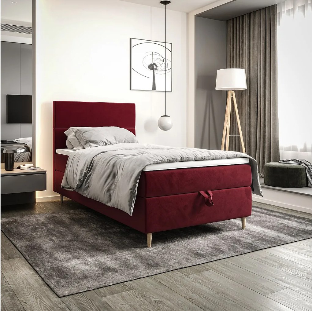 Łóżko kontynentalne FLO 90x200 Itaka 34